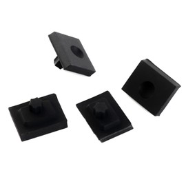 Allstare 826885 Grate Rubber Feet for Wolf CG Series Gas Cooktop Range Burner Grate Pad Rubber Support Bumpers Also Fit Other Brand Stove 4 Pack