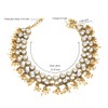 Duel On Jewel Indian Bridal Anklet Payal Set for Women,