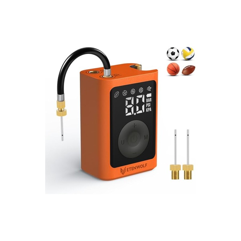ETENWOLF P300 Plus Electric Ball Pump for All Sports
