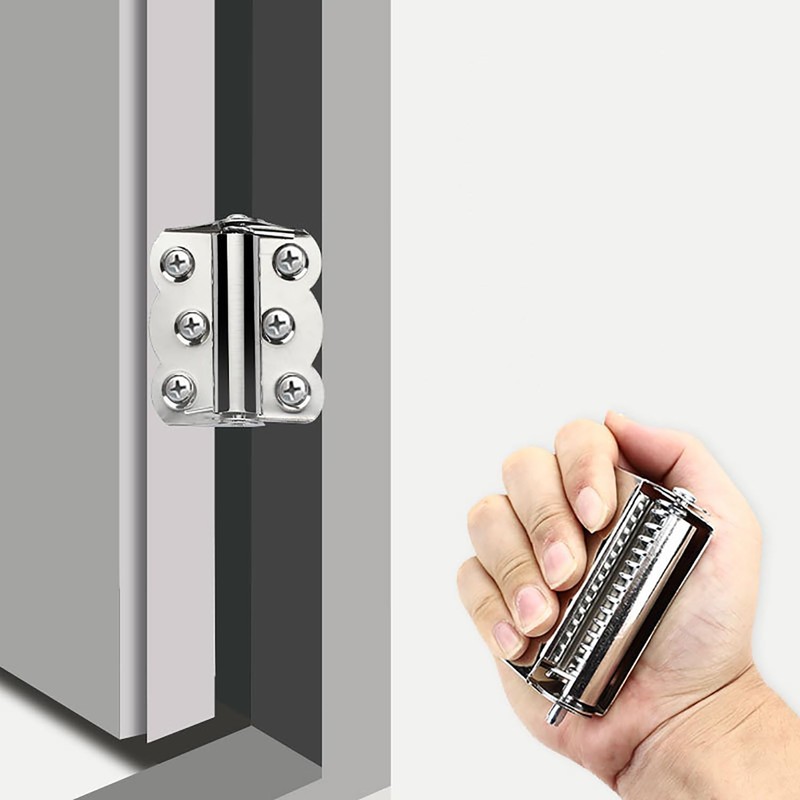 Spring Hinge RLECS 2PCS 66mm/2.6inch Spring Loaded Door Self Closing
