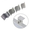4Pcs Solar Panel Mount Mounting Z Bracket Set Kits Aluminums