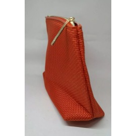 Lancôme Lancome Large Red Fabric Cosmetic Makeup Clutch Bag New