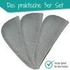 Lead Care Hair Turban, Hair Drying Towel, Set of 3,