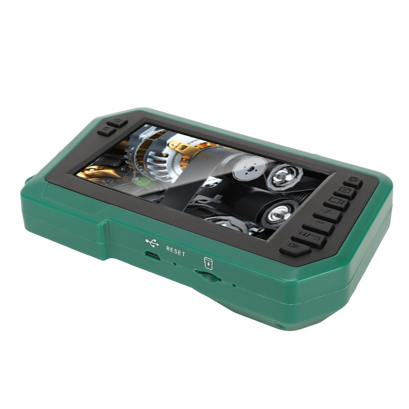 Dual Lens Borescope Inspection Camera 4.3in Screen 6 LED Light