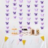 2 PCS 110 inch Butterfly Hanging Garland, 3D Paper Bunting