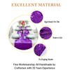 ShinyBeauty 12" x 108" Sequined Table Runner - Purple