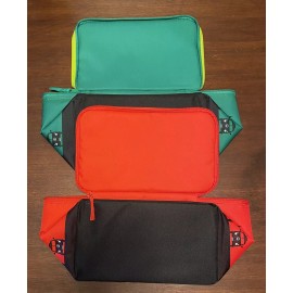 Trader Joe's Set of 2 Holiday 2024 TRADER JOE's Mini Insulated Tote Bags Christmas Red Green