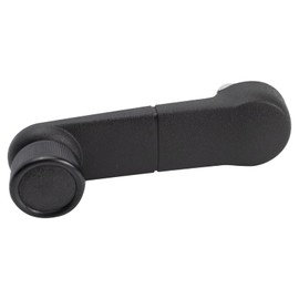 TRQ Metal Reinforced Window Crank Handle Black Compatible with 2009-2014 Ford E-150 E-250 2009-2019 E-350 Super Duty E-450 Super Duty 2000-2005 Excursion 1998-2014 F-150 2004 F-150 Heritage