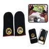 DA GAMERS Dedales Gamer Premium Guantes para Dedo Fibra de
