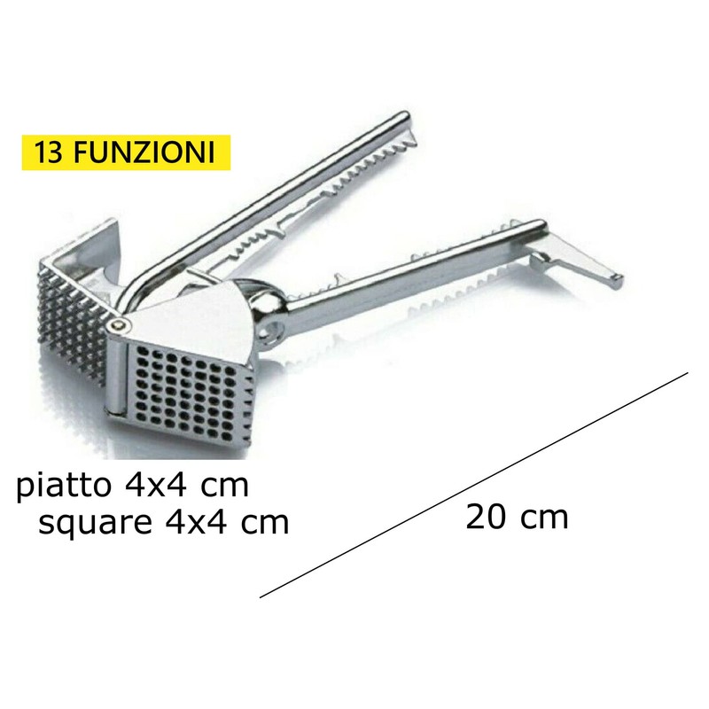 garlic press meat tenderizer scrape fish bottle opener pitted olives