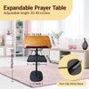 ZZOFSWORM Islam Prayer Table Quran Stand&Quran Holder Helps Elderly Sit