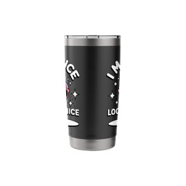 I Make Ice Look Nice Snow Cone Vendor Festival Art Stainless Steel Insulated Tumbler
