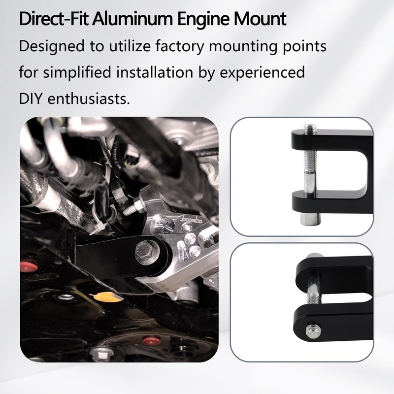 RRKEETTXY Rear Motor Mount Compatible with Ford Focus ST RS