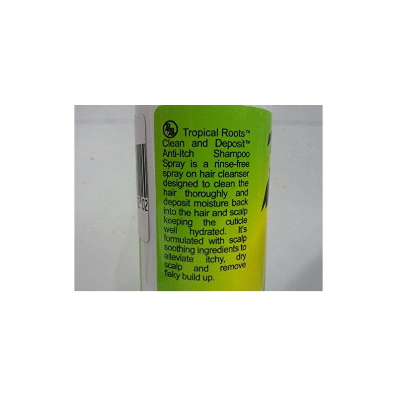 Bronner Brothers Tropical Roots Shampoo Spray, 8 Fl Oz