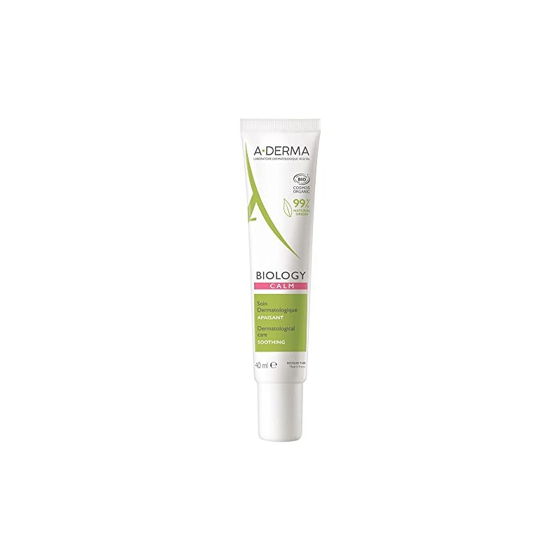 A-Derma Biology Calm, Crema Hidratante Ligera Piel Seca 40ml
