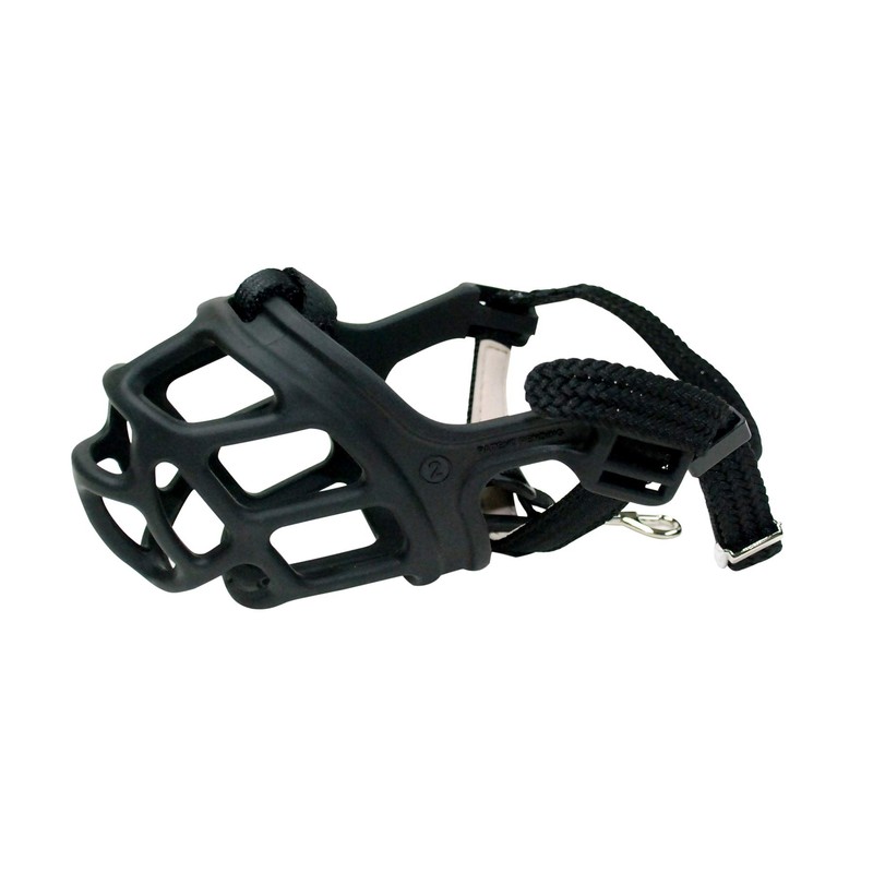 ZEUS Alpha TPR Muzzle for Small Dogs, Comfort Fit Design