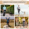 Heellpxi Hands Free Dog Leash for Medium Large Dogs（30lb-130lb） Multifunctional
