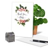 The Best Card Elegant Flowers - Boss Thank You Greeting