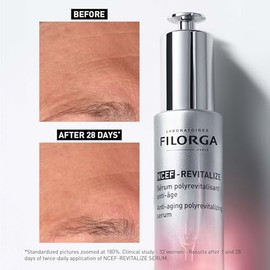 Filorga NCEF-suero facial revitalizado, tratamiento antienvejecimiento y fortalecimiento de la piel para una textura de piel más suave y brillante con
