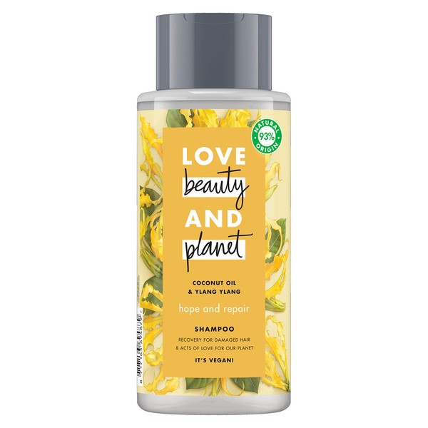 Love Beauty and Planet Ylang Ylang Hope and Repair Coconut Oil Shampoo 400 ml