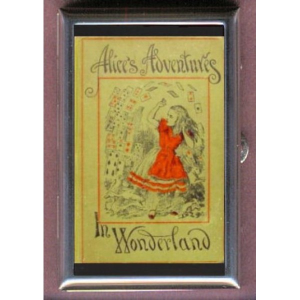 Alice's Adventures in Wonderland 1898 Book Cover Decorative Pill Box