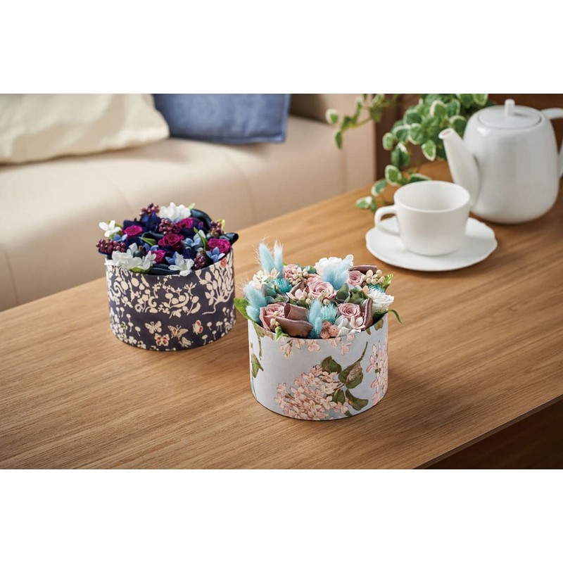Daichi Farm DO001510-101 Preserved Flowers, Soft Pyramid Hydrangea Head, Baby