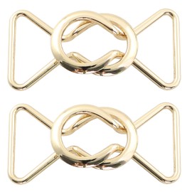 JCBIZ 2PCS 25mm Interlocking Metal Buckle Clasp for DIY Waist Belt, Hand Sewing, Dress Making - Belt Accessories