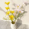Modern Simple Ceramic Dried Flower vase Rivet Modern Angled Stoneware