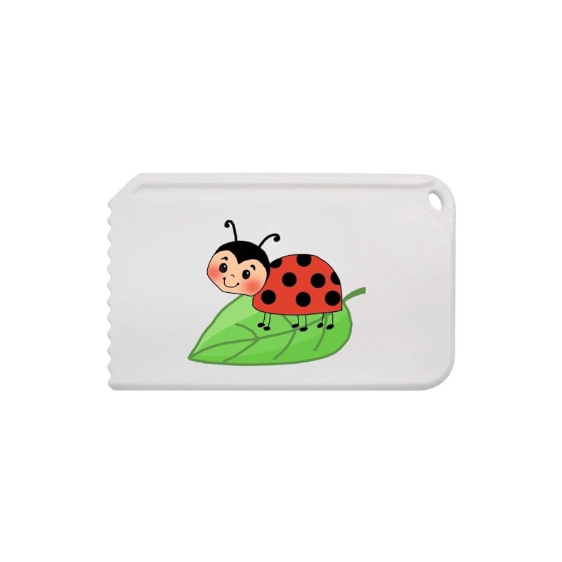 Azeeda 'Ladybird' Plastic Ice Scraper (IC00034669)