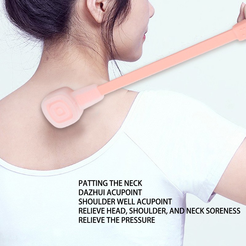 2Pcs Meridian Pat Sha Board Pats Pink Blue Silicone Health