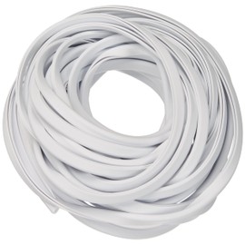 Eutras Edge Protection KSO4004, Keder Protection Strip - for Edges 0.4 - 1.5 mm - Black - 3 m, White, 2195