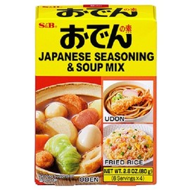 S&B Japanese Hot Pot Oden Seasoning & Soup Mix 2.8 Oz (80g) Made in Japan