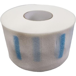 1Roll White Haircutting Strips Hairdressing Stretchy Neck Band Neck Paper Tissue Hair Removal Waxing Strips for Barber Shop Hair Cutting Styling Salon Accessories