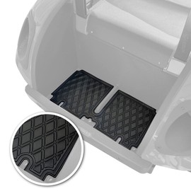 Xtreme Mats Bag Well Mat Rubber Liner Insert Protects Plastic Surfaces from Scuffs for EZGO Golf Carts - TXT (2013-2022) Liberty (2021+) Cushman* S4 - Black Trim