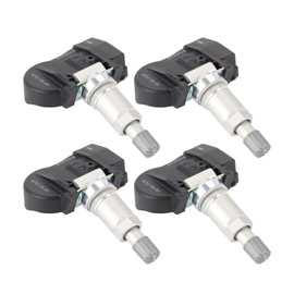 Partuto Tire Pressure Sensor No.42753TX6A81 Car Inner Tire Pressure Monitoring Sensor for Acura ILX 2013-2015 Metal Rubber Plastic Black Durable 4Pc