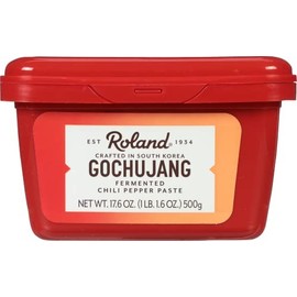 Roland Foods Gochujang, Korean Fermented Hot Chili Paste, 17.6 Oz