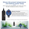 fishkeeper Small Aquarium Heater, Submersible Betta Fish Tank Heater 75W