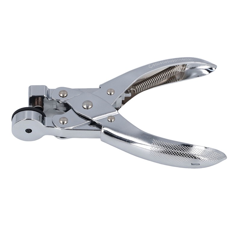 Plastic Bag Hole Puncher Zinc Alloy Handheld Single Round Hole