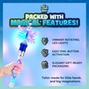 IPIDIPI TOYS Snowflake Wand - Spinning Light Up Magic Wand