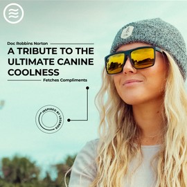 NEVEN Men's Polarized Sunglasses - Chic Rectangular Glasses - UV Protection Glasses for Coastal Activities.