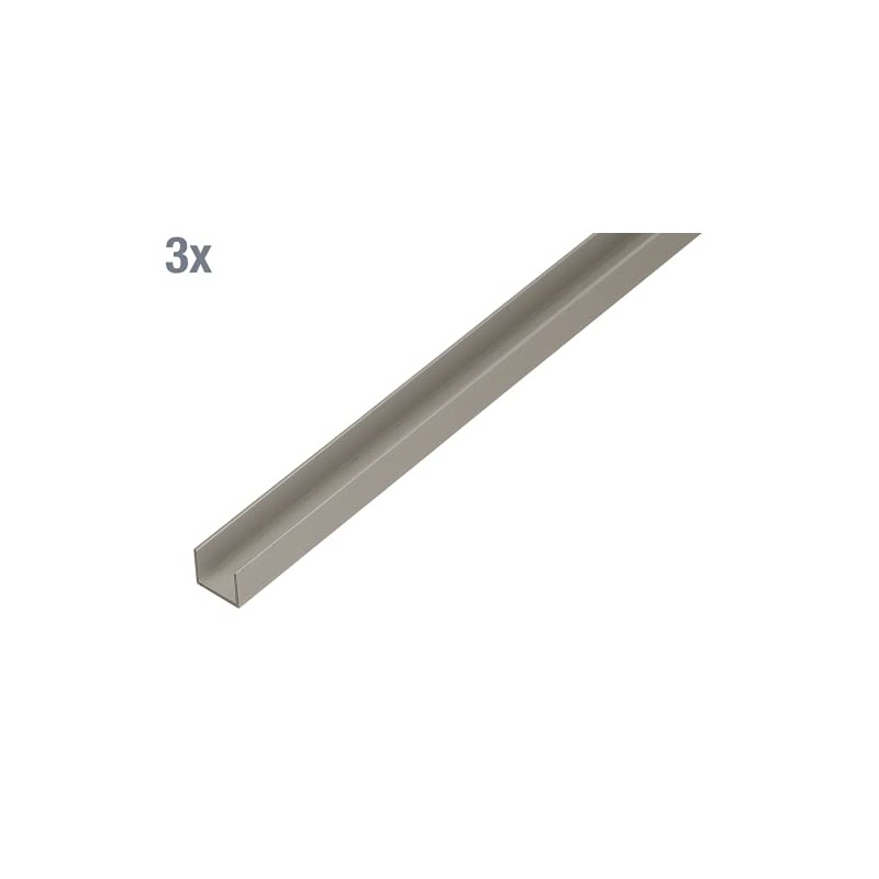 Alberts 499174 U-Profile | Especially for 19 mm Thick Chipboard