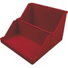 Helit Card File Box A6 Horizontal Red