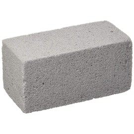 US Pumice Jumbo Pumie Scouring Brick for Large Surface Cleaning, Removes Lime, Scale, Rust, Calcium - Pool Pumice Stone Tile Cleaner, Barbecue Cleaning Stone, No Chemicals, Hand Safe, Pack of 2