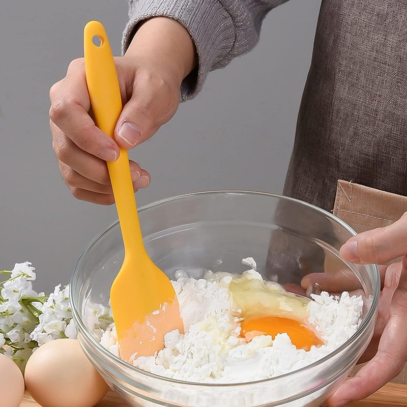 Silicone Spatula for Cooking Heat Resistant, 8.27 Inch Small Kitchen