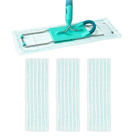 3 Pack Replacement Mop Covers for Leifheit Profi XL/Leifheit Profi/Micro Duo, Stains Quick Removal, Efficient Microfibre Replacement Cover for All Floors