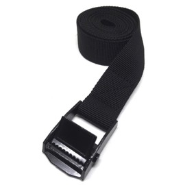 Wumio Cargo Tightening Belt, 3.9 ft (1.5 m), Loading Cars, Motorcycles, and Bicycles, Securely Securely Transporting Luggage, Easy Pull Operation, Outdoor and Leisure Use