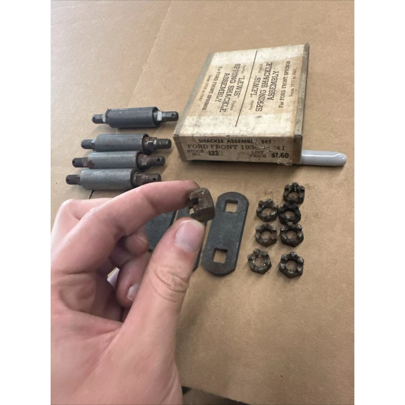 Lewis NOS 1935 - 1941 Lewis Spring Shackle Assembly Ford