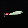 Luminous Fishing Spoon Lures Kit 10pcs Metal Casting Spoon Lures