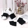 Haysandy 16 Pairs Dance Shoe Covers over Sneakers Dance Shoe