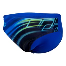 ARENA Boys Shading Swimming Trunks, Neon Blue